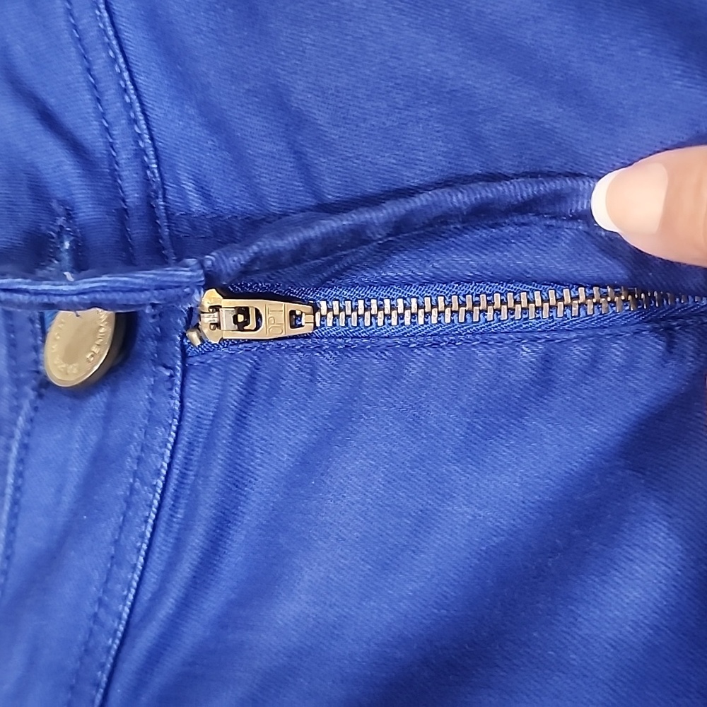 Zara Woman Premium Denim Wear Collection Royal Blue Jeans. 6 - Picture 16 of 16